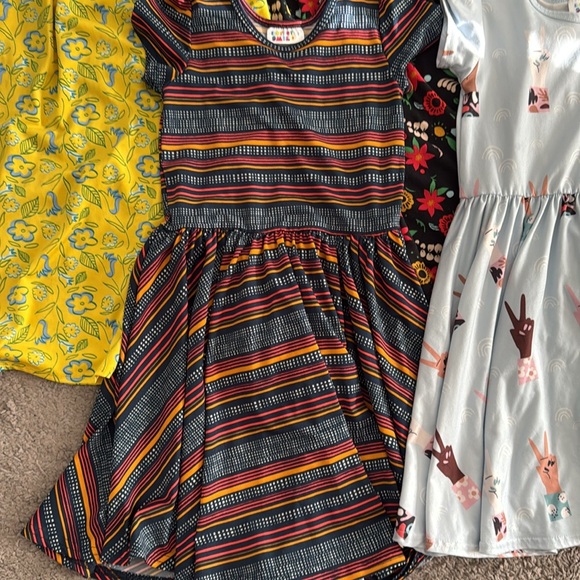 5 Girls boutique dresses bundle dot dot smile Sz 7 - Picture 3 of 7